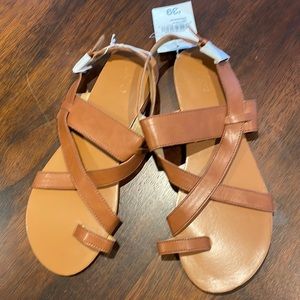 Joe Fresh brown sandals (sz 8)